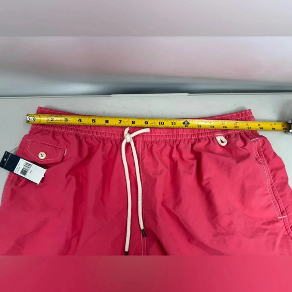 Polo Ralph Lauren Mini Pony Pink Mesh Lined Swim Trunks Short Shorts Men XXL NEW - Picture 10 of 13